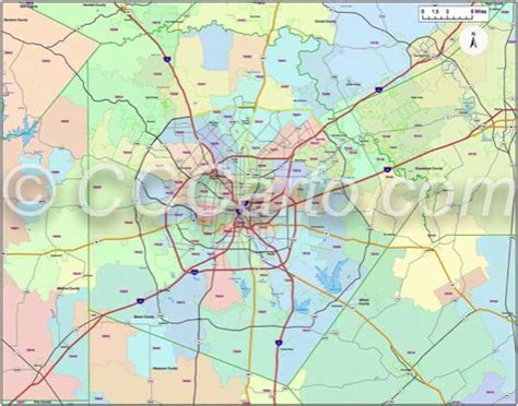 Printable Zip Code Map San Antonio – Canada Map