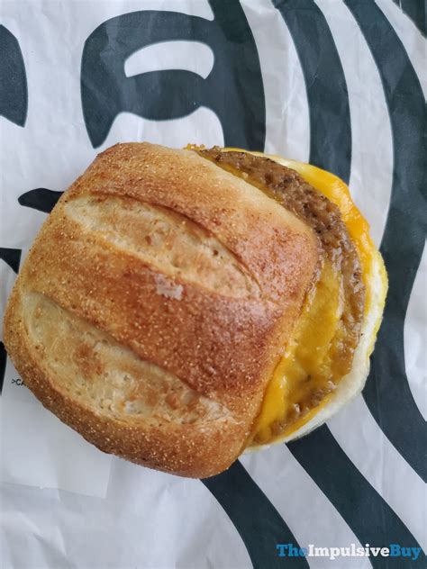 REVIEW: Starbucks Impossible Breakfast Sandwich - The Impulsive Buy