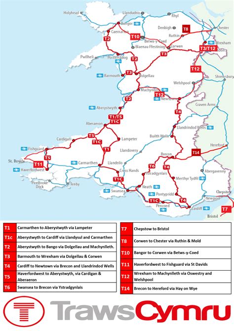 Our network - Transport for Wales