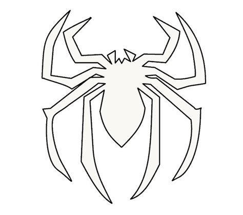 How To Draw Spiderman Logo Step By Step at Drawing Tutorials