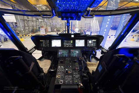 Cockpit of Royal Navy Merlin Mk2 Helicopter | Flight deck of… | Flickr