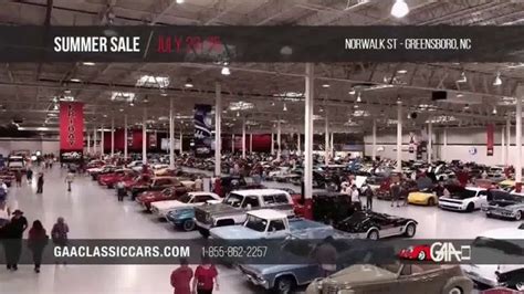 GAA Classic Cars Auction Summer Sale TV Commercial, '2020 Greensboro ...