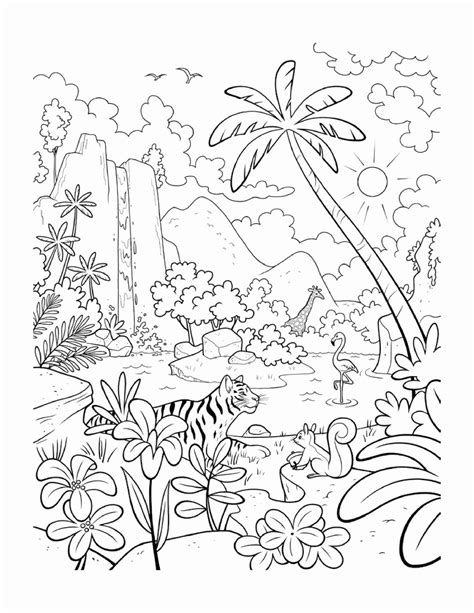 rainforest coloring pages to print, this image pinned from Plants Coloring Pages articles # ...