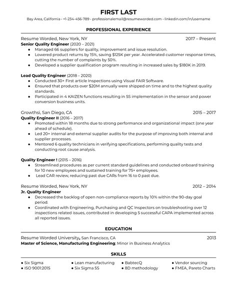 AWS Cloud Engineer Resume Example for 2022 | Resume Worded