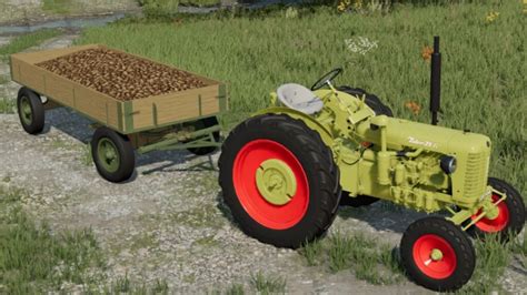 Mod-Network || Old Wooden Trailer v1.0.0.0 FS22 mods