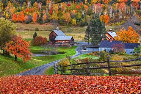 Sleepy Hollow Farm Woodstock Vermont Vermont Photography Vermont Print Vermont Art Vermont Decor ...