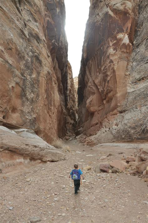 Crack Canyon - San Rafael Swell Hiking