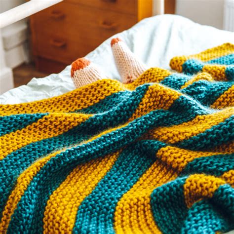 Beginners Blanket - Knitting Pattern - Lauren Aston Designs