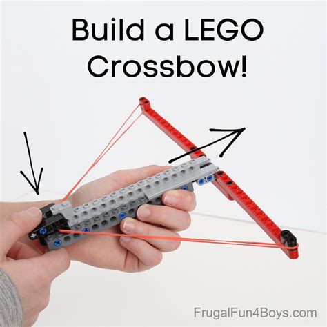 Build an Awesome LEGO Crossbow - Frugal Fun For Boys and Girls