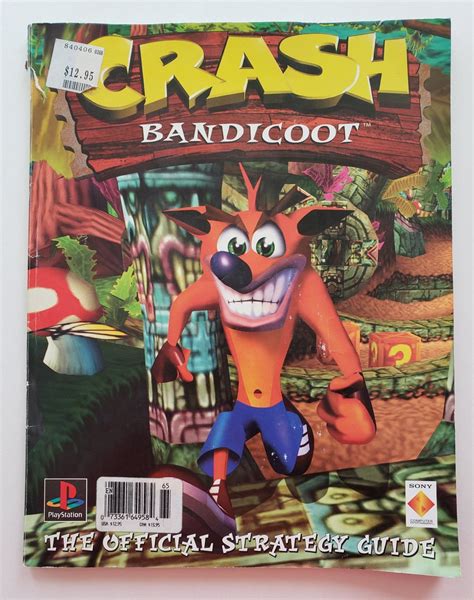 Crash Bandicoot Official Strategy Guide Playstation 1 RARE - Etsy