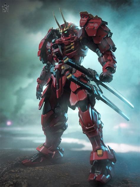 Pin by Kent Shanks on Mobile Suits | Takeda shingen, Robot samurai, Gundam wallpapers