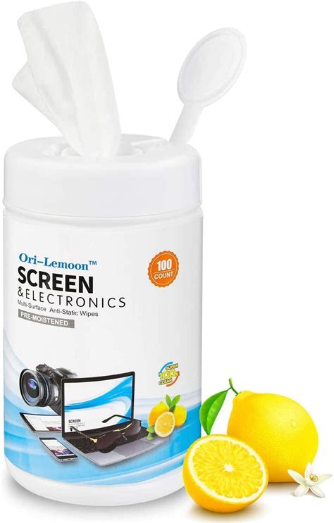 Monitor Wipes, Pre-Moistened Computer Screen Wipes for Electronics, Computer Monitor Cleaning ...