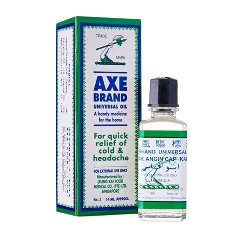 Axe Brand Medicated Oil No3 14ml|BIG Pharmacy | Malaysia Trusted ...