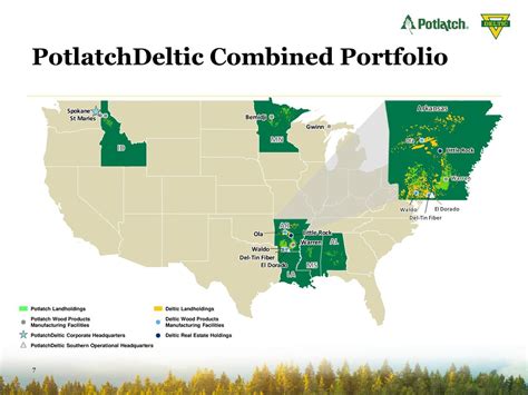 Potlatch (PCH) To Merge With Deltic Timber (DEL) - Slideshow - Deltic Timber Corporation (NYSE ...