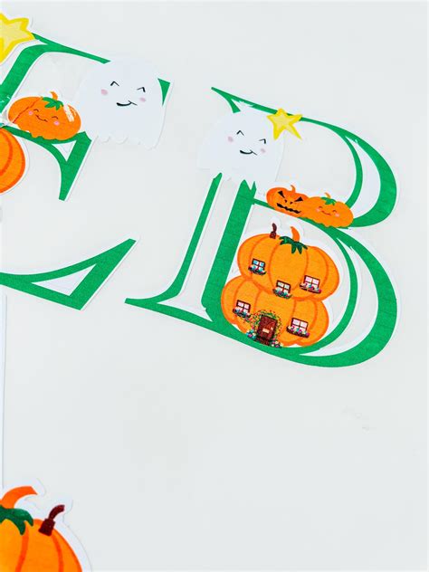 Printable Halloween Pumpkin Alphabet Letters & Numbers For Stickers ⋆ Extraordinary Chaos