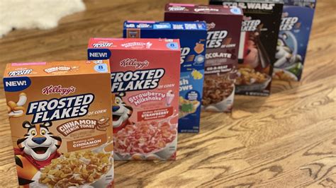 Kellogg's Frosted Flakes Introducing Three New Flavors, 54% OFF