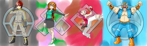 The New Sinnoh Gym Leaders Part 1 by ChrisJ-Alejo on DeviantArt