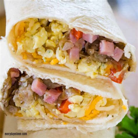 Make Ahead Breakfast Burritos - Everyday Eileen