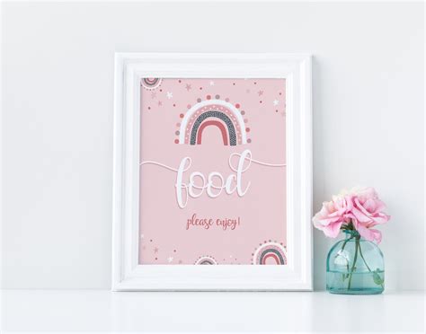 Food Sign Printable Food Sign Baby Shower Food Sign Baby - Etsy