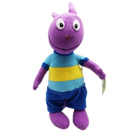 Nick Jr's The Backyardigans Austin Purple Colored Small Stuffed Toy (9in) - Walmart.com ...