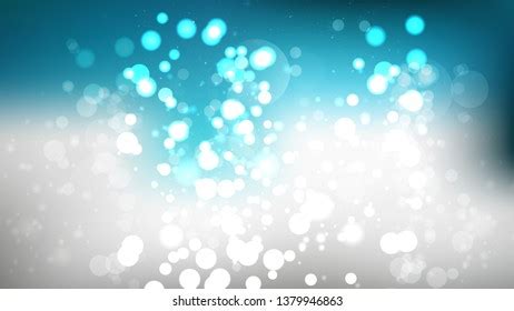 Abstract Blue White Blurry Lights Background Stock Vector (Royalty Free ...