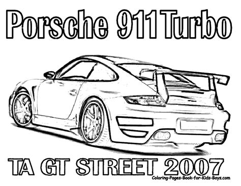 Porsche 911 Drawing at GetDrawings | Free download