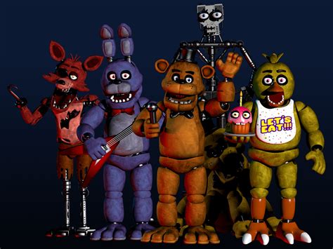 FNaF 1 cast : fivenightsatfreddys