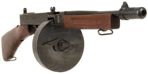 Deactivated Thompson 1928A1 with drum magazine - Allied Deactivated Guns - Deactivated Guns