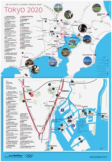 Tokyo 2020 Olympics Venues - Japan Rail Pass