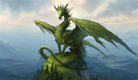 Green Dragon v2 | Green dragon, Dragon pictures, Mythical creatures