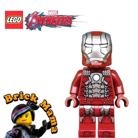 LEGO Iron Man Mark 5 Armor sh566 / Marvel The Avengers / Lego ...