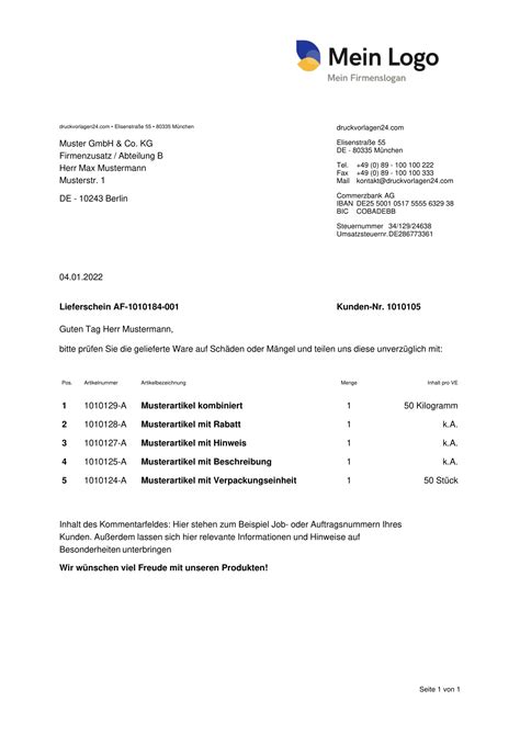 JTL Wawi Druckvorlagen | Seite 2 von 5 | druckvorlagen24.com