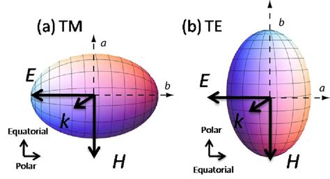 Prolate spheroidal scatterers in orthogonal orientations. Figure taken... | Download Scientific ...