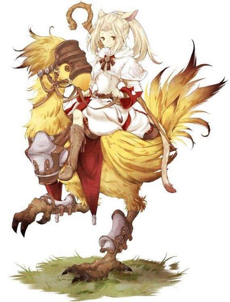 White Mage on a Chocobo | Final fantasy art, Final fantasy xiv, Final fantasy tattoo