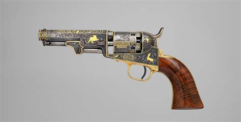 Samuel Colt | Gold-inlaid Colt Model 1849 Pocket Revolver (serial no ...