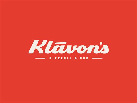 Klavon's Pizzeria & Pub by Erica Tedesco on Dribbble