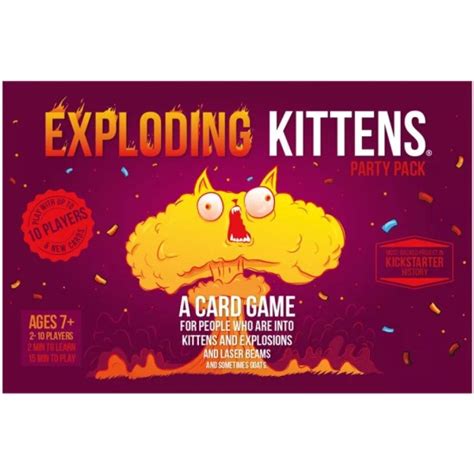 Exploding kittens Party pack edition – Klub Groot