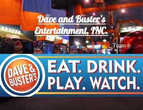 Dave and Buster’s Entertainment, INC.