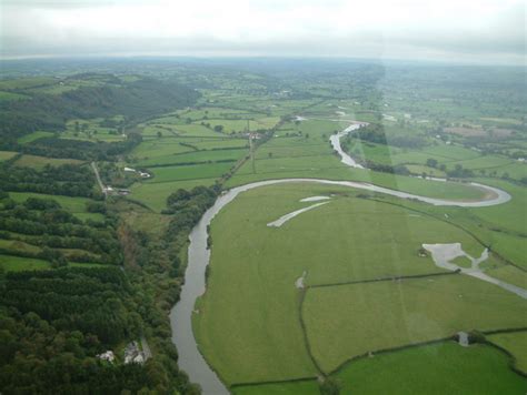 River Towy Meander and Oxbow Lake © Anthony Stevenson :: Geograph Britain and Ireland