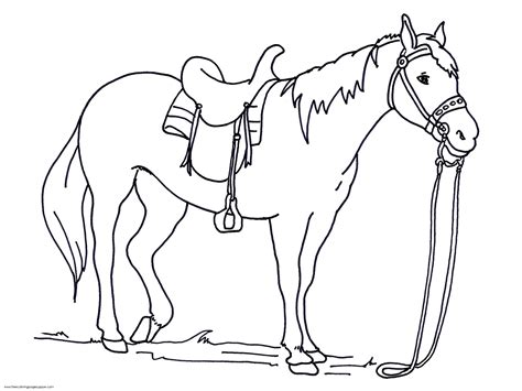 Horse Coloring Pages Knight Horse Armor Lance 400 309 - Homemade Creations