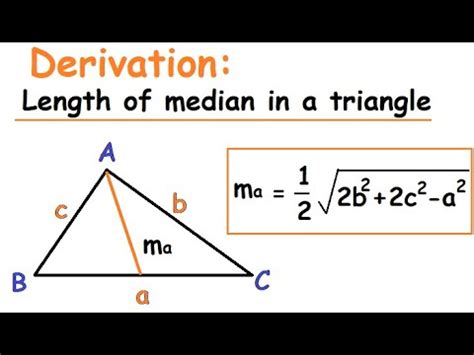 How to Get the Median of a Triangle