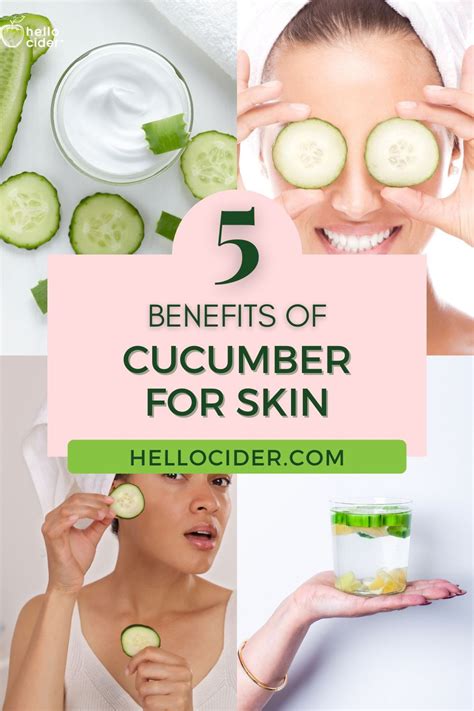 5 benefits of cucumber for skin – Artofit