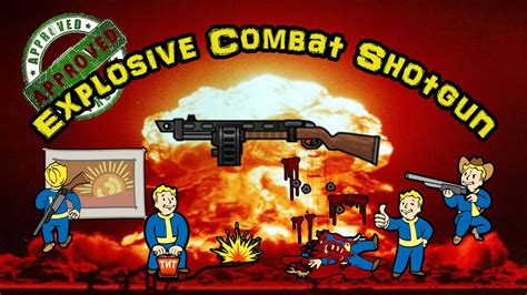 Explosive Combat Shotgun - Fallout 4 Legendary Weapons - YouTube