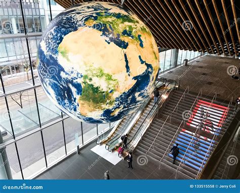 Planet Earth Inside the Vancouver Convention Center, British Columbia ...