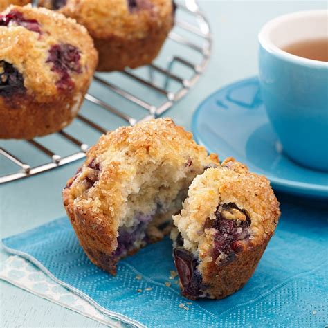 Blueberry-Oat Muffins Recipe - EatingWell