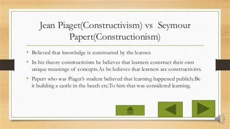 Constructionism