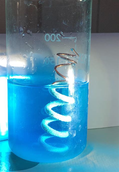 2 AgNO3 + Cu —> 2 Ag + Cu(NO3)2 : r/chemistry