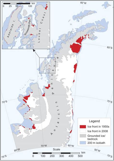 Antarctica glacier retreat creates new carbon dioxide store