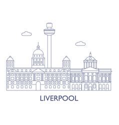 Liverpool Skyline Vector Images (over 120)