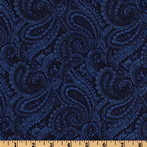 Navy Blue Paisley Wallpaper - WallpaperSafari